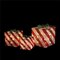 Northlight 32912661 Lighted Striped Gift Box Outdoor Christmas Decorations, Red &#x26; White - Set of 3
